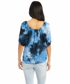 Karen Kane Knit Peasant Top Clothing