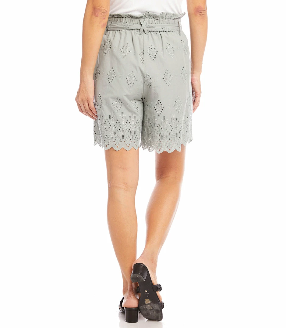 Karen Kane Paperbag Eyelet Shorts New Arrivals