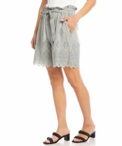 Karen Kane Paperbag Eyelet Shorts New Arrivals