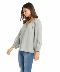 Karen Kane Peasant Top Tops