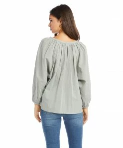 Karen Kane Peasant Top Tops