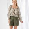 Karen Kane Clothing Peasant Top