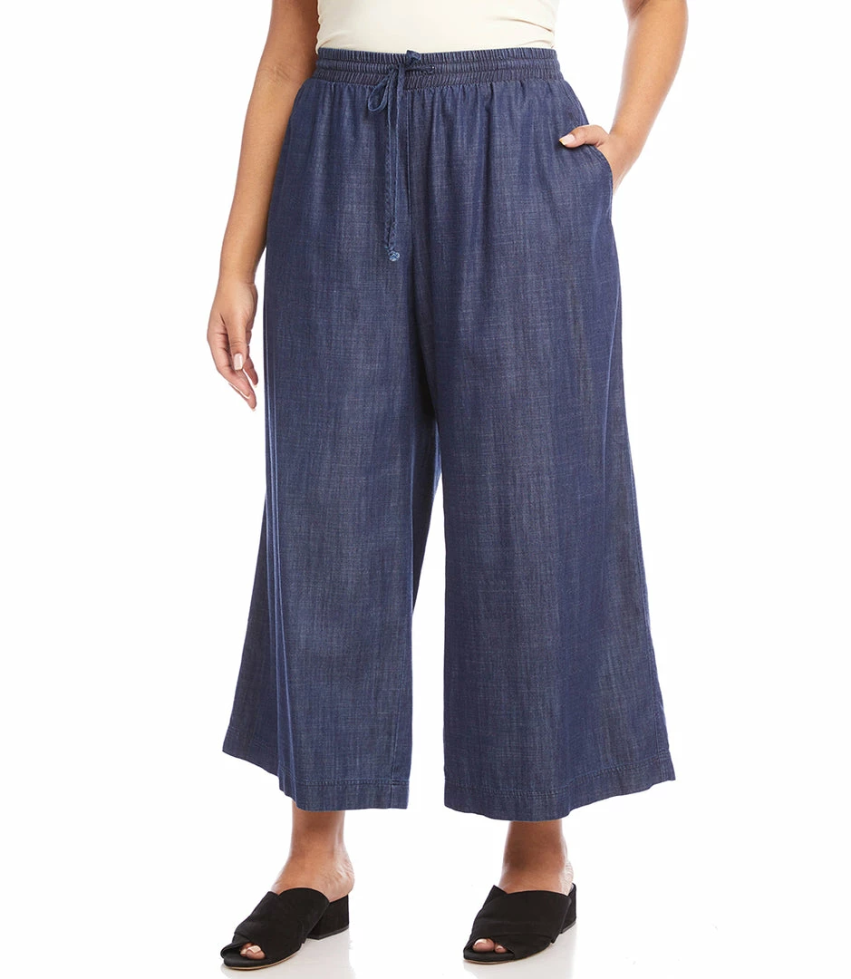 Karen Kane Plus Size Wide Leg Pants