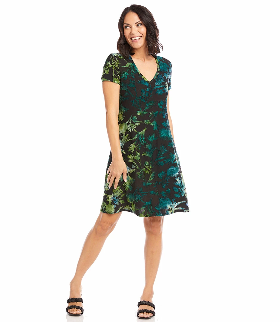 Karen Kane Clothing Quinn V-Neck Pocket Dress