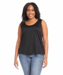 Karen Kane Plus Size Scoop Tank New Arrivals