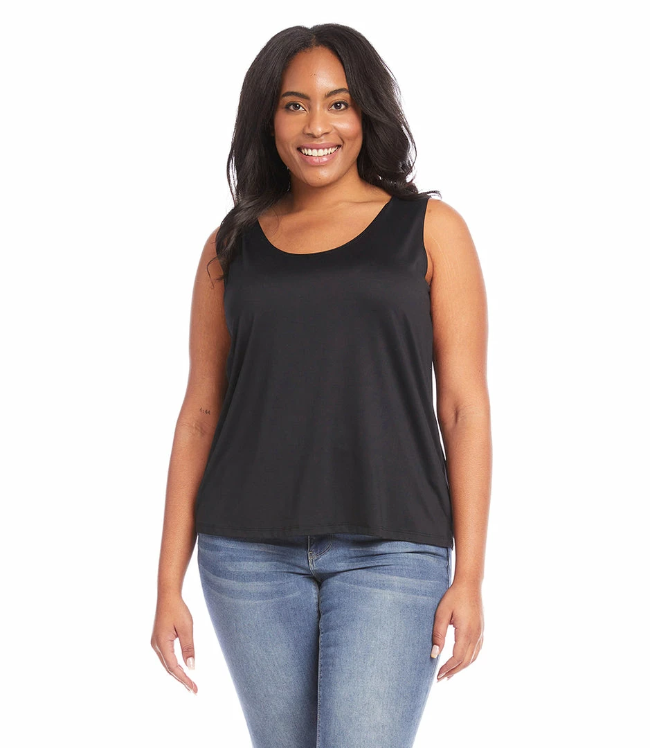 Karen Kane Plus Size Scoop Tank New Arrivals
