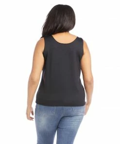 Karen Kane Plus Size Scoop Tank New Arrivals