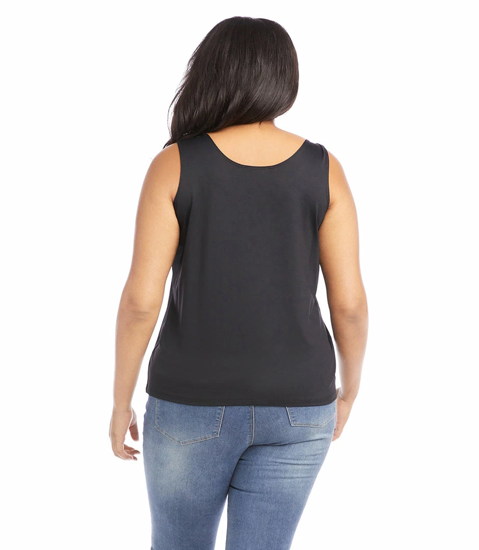 Karen Kane Plus Size Scoop Tank New Arrivals