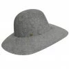 Karen Kane Raw Edge Wide Brim Accessories