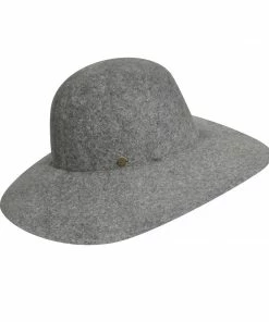 Karen Kane Raw Edge Wide Brim Accessories