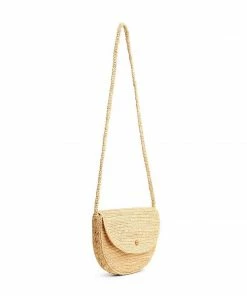 Karen Kane Raffia Crossbody Bag
