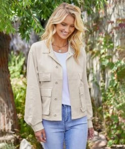 Karen Kane Clothing Cargo Jacket